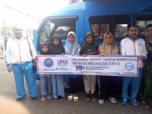 BNNK Garut Kampanyekan HANI 2019 di Car Free Day, Milenial Sehat Tanpa Narkoba