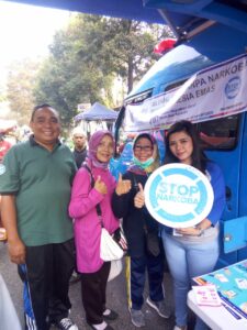 BNNK Garut Kampanyekan HANI 2019 di Car Free Day, Milenial Sehat Tanpa Narkoba
