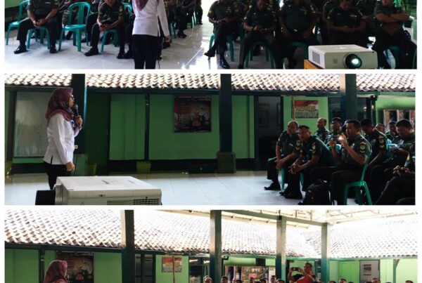 Sosialisasi P4GN di KODIM 0611 Garut Bersama Anggota BABINSA