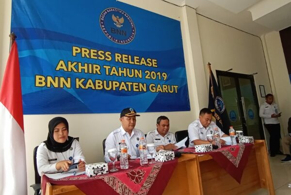 Press Release Akhir Tahun Badan Narkotika Nasional Kabupaten Garut TA. 2019