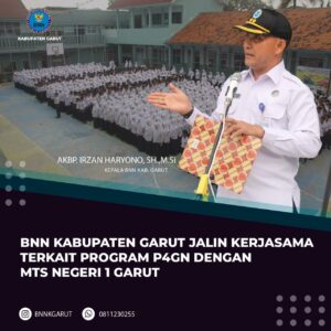 Kerjasama Terkait Program P4GN Dengan MTs Negeri 1 Garut