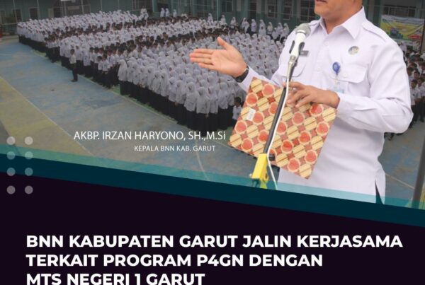 Kerjasama Terkait Program P4GN Dengan MTs Negeri 1 Garut