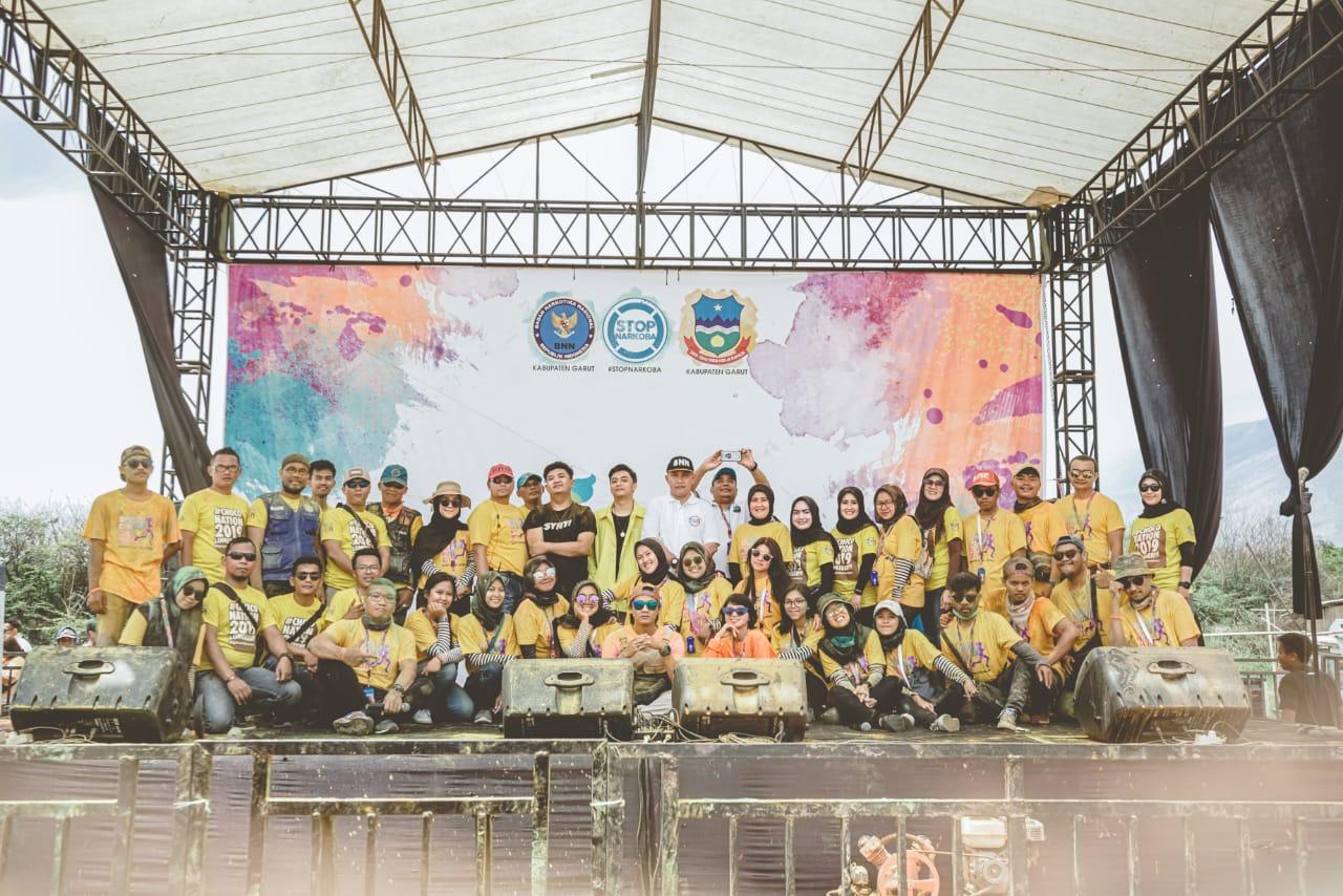 Festival Garut Colour Run "Warnai Hidup Tanpa Narkoba"