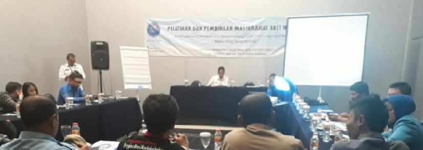 BNN Kabupaten Garut Adakan Pelatihan Dan Pembinaan Masyarakat Anti Narkoba
