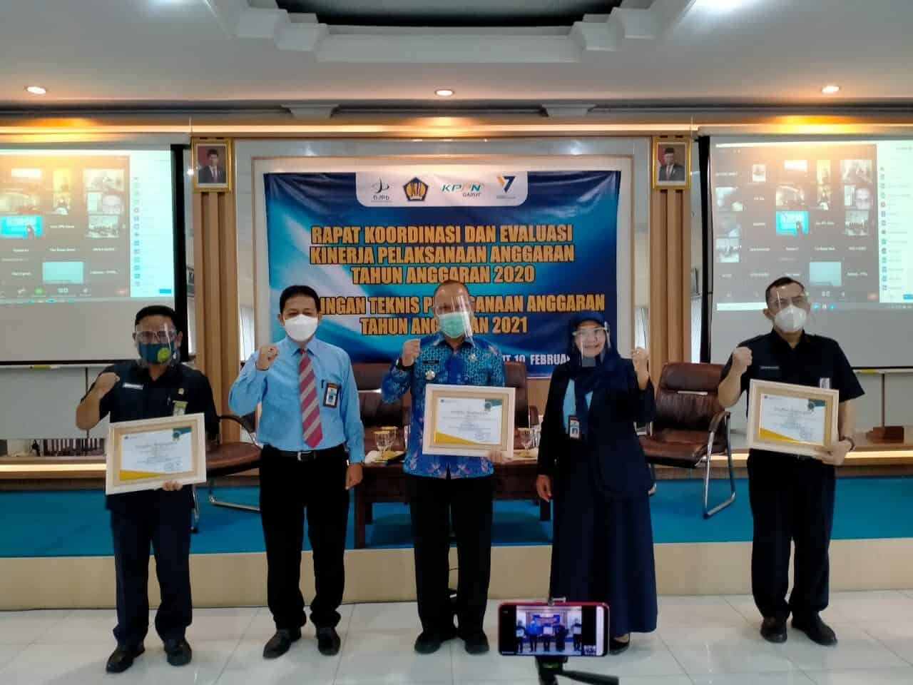BNNK Garut Sabet Penghargaan Satker Berkinerja Baik Tingkat KPPN
