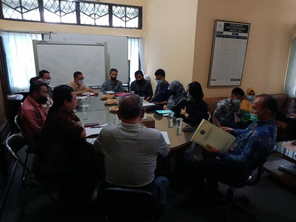 Rapat Kajian Rancangan Pembuatan Naskah Akademik Raperda P4GN