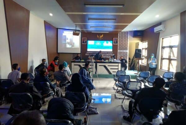 BNNK Garut Sosialisasikan Pembuatan SKHPN untuk Pilkades Serentak Kabupaten Garut Tahun 2021