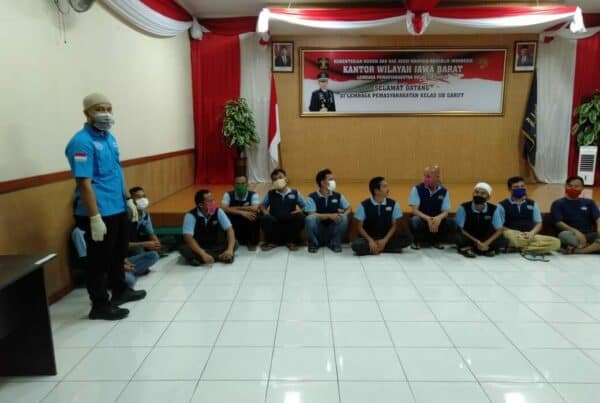 BNNK Garut Gelar Penggeledahan Gabungan di Rutan Kelas IIB Garut dan Test Urine di Lapas Kelas IIB Garut