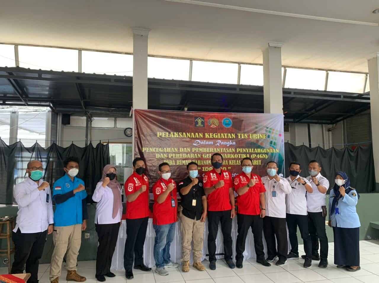 BNNK Garut Tes Urine Pegawai Rutan Kelas II B Garut