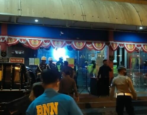 Giat Ops Razia Gabungan Penertiban Tempat Hiburan Malam di Wilayah Kab. Garut