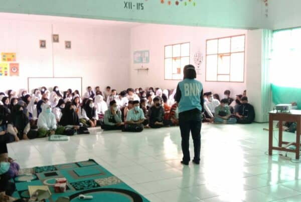 BNNK Garut Gelar Sosialisasi P4GN di SMA Al-Maarif Banyuresmi