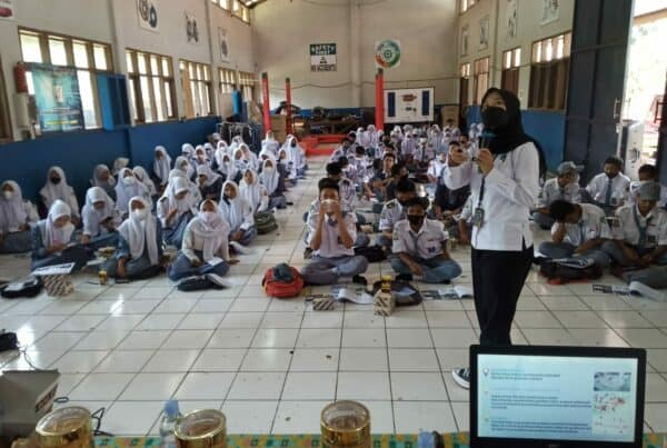 BNNK Garut Gelar Sosialisasi P4GN di SMK Negeri 7 Garut