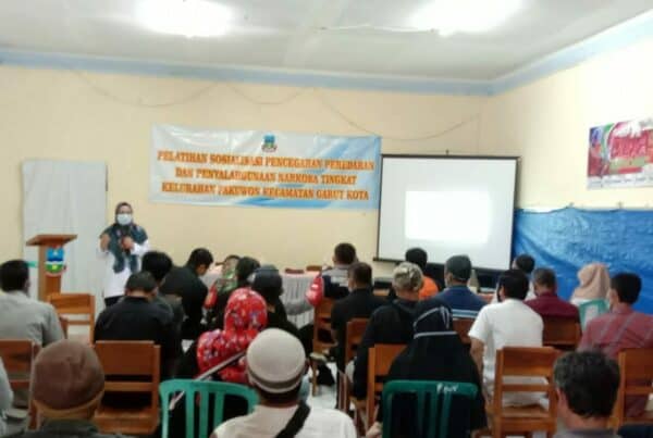 BNNK Garut Gelar Sosialisasi P4GN di Kelurahan Pakuwon