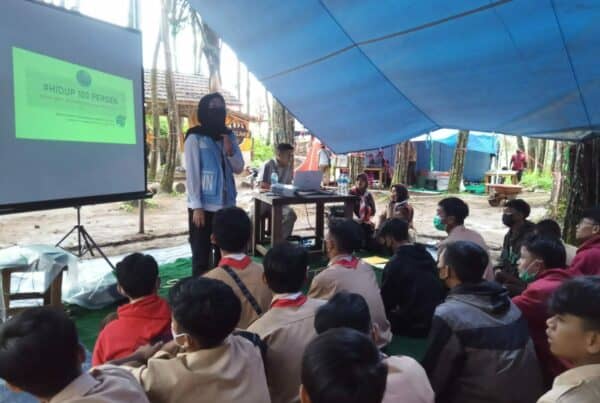 BNNK Garut Gelar Sosialisasi P4GN di Pesantren Persatuan Islam 87 Pangatikan