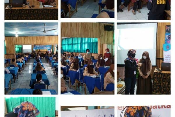 BNNK Garut Gelar Sosialisasi P4GN di SMKN 3 Garut