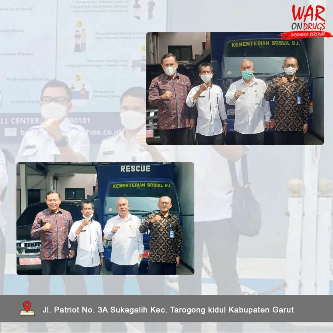 BNNK Garut Lakukan Koordinasi Penguatan P4GN dengan Disnaker dan Dinsos Kabupaten Garut