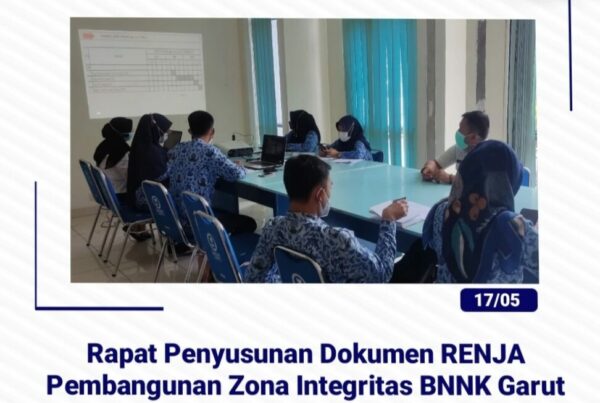 BNNK Garut Gelar Rapat Koordinasi Pokja Tim Pembangunan Zona Integritas (ZI)