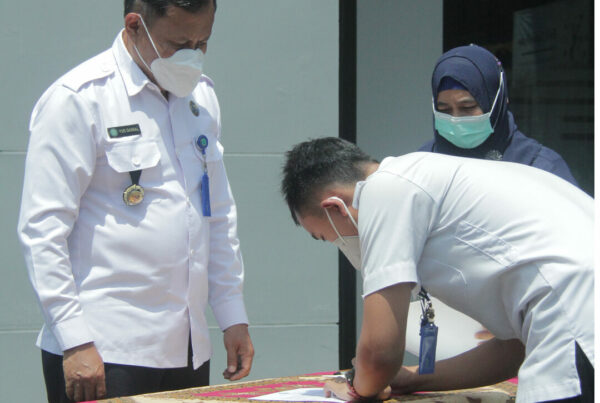 BNNK Garut Gelar Penandatanganan Pakta Integritas Tahun 2022
