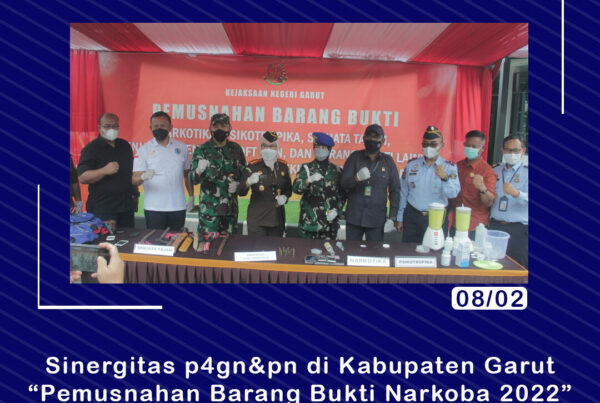 BNNK Garut hadiri Pemusnahan Barang Bukti Kejahatan, dari Narkoba hingga Senjata Api