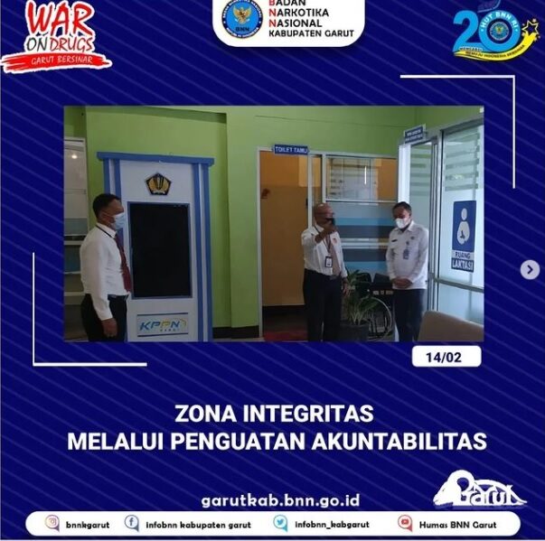 BNNK Garut Gelar Koordinasi Pembangunan Zona Integritas (ZI) dengan KPPN Garut BNNK Garut Gelar Koordinasi Pembangunan Zona Integritas (ZI) dengan KPPN Garut