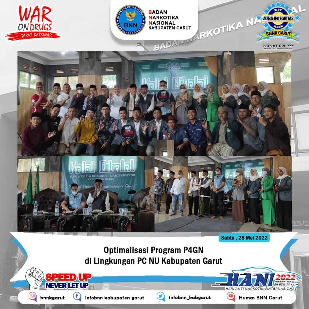 BNNK Garut Optimalisasi P4GN di PCNU Kabupaten Garut