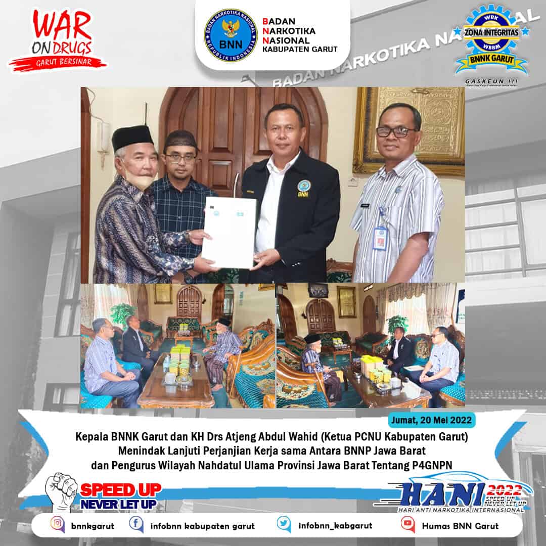 BNNK Garut Terima Penghargaan Bupati pada Hari Kebangkitan Nasional Ke-114