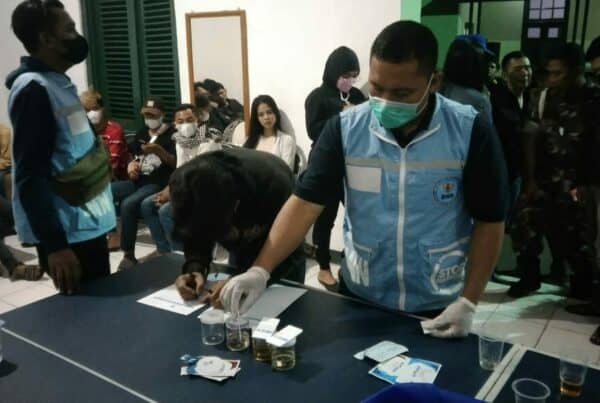 Giat Ops Razia P4GN Gabungan Penertiban Tempat Hiburan Malam & Penginapan di Wilayah Kab. Garut