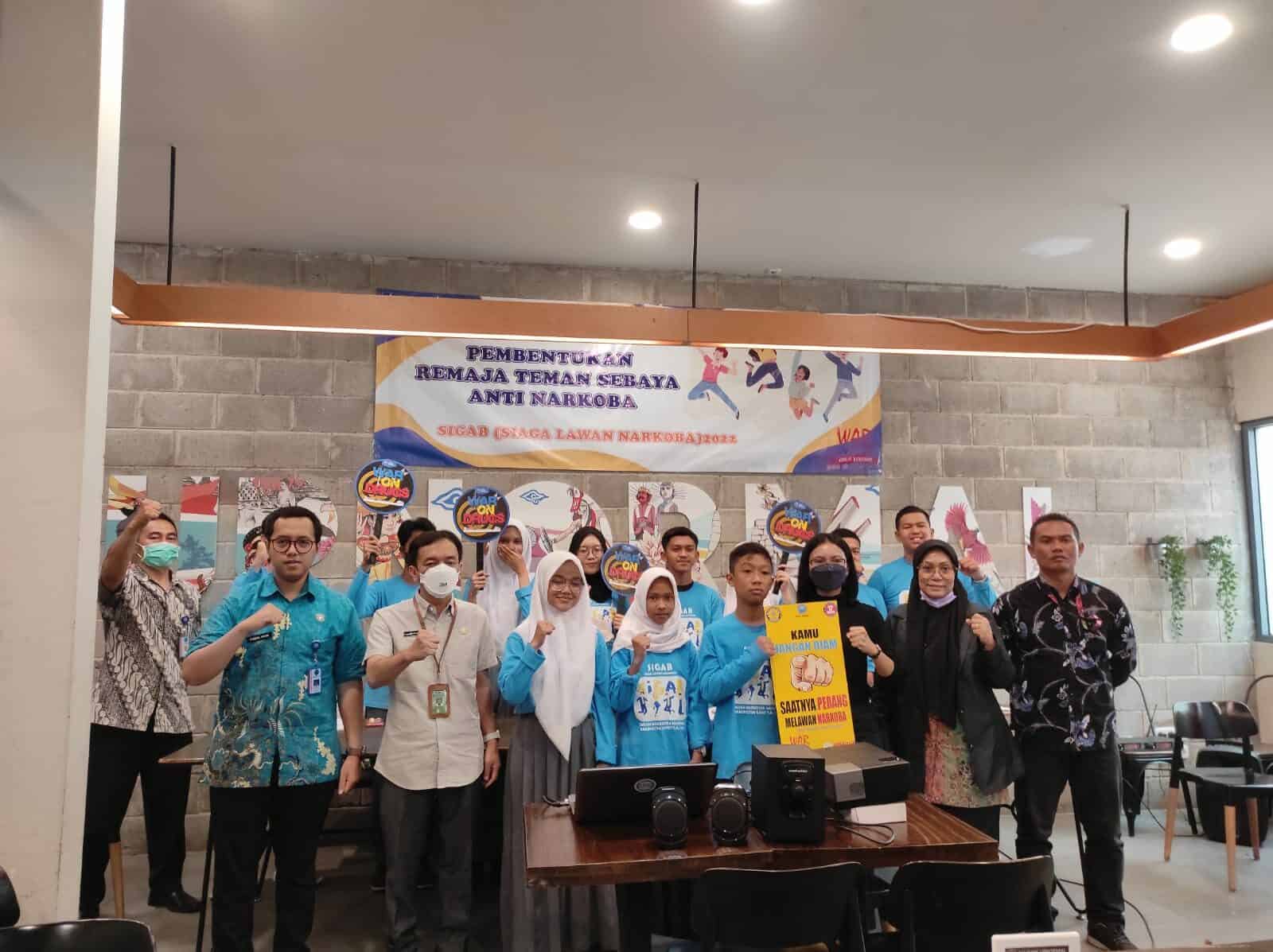 Pembentukan Remaja Teman Sebaya Anti Narkotika SIGAB 2022