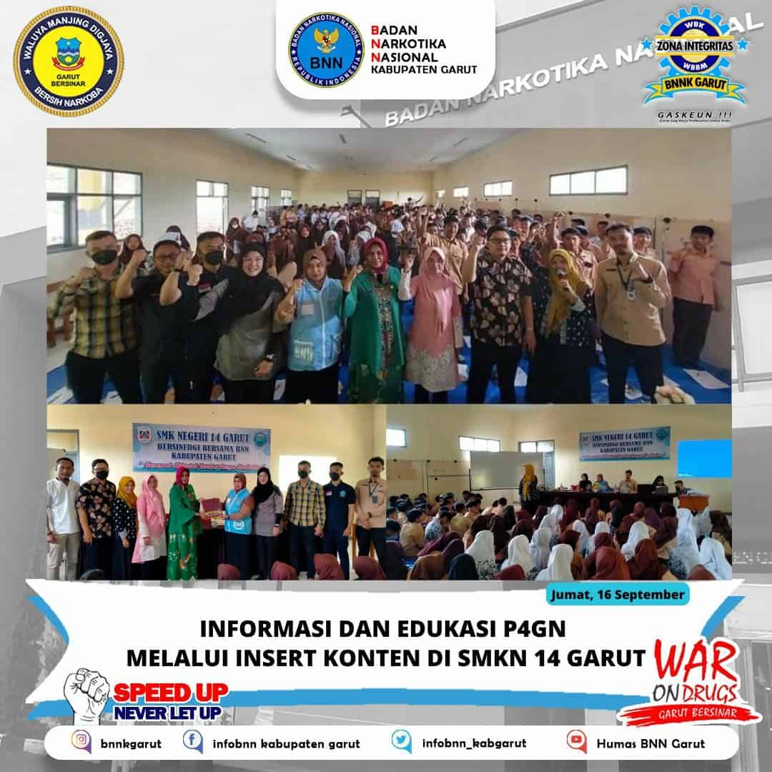 BNNK Garut Adakan Giat IE di SMKN 14 Garut BNNK Garut Adakan Giat IE di SMKN 14 Garut