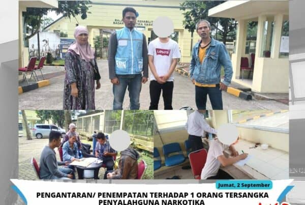 BNNK Garut Laksanakan Pengantaran Penyalahguna Narkotika Ke Balai Besar Rehabilitasi BNN