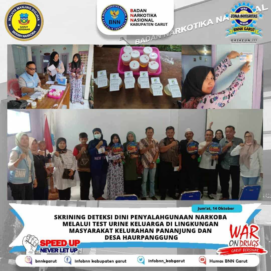 BNNK Garut Adakan Tes Urine Keluarga di Lingkungan Masyarakat Kab. Garut BNNK Garut Adakan Tes Urine Keluarga di Lingkungan Masyarakat Kab. Garut