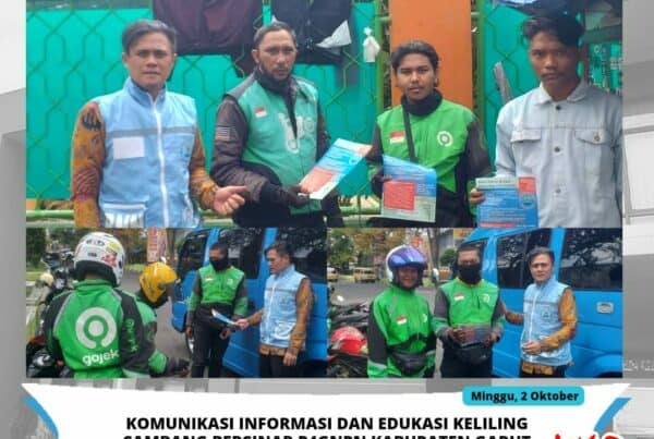 BNNK Garut Gelar Keliling Sambang Garut Bersinar di Lingkungan Pekerja