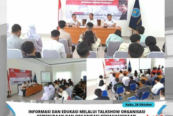 BNNK Garut Laksanakan Giat IE P4GN Melalui Talkshow Bersama Organisasi Kepemudaan dan Kemahasiswaan Kab. Garut Tahun 2022