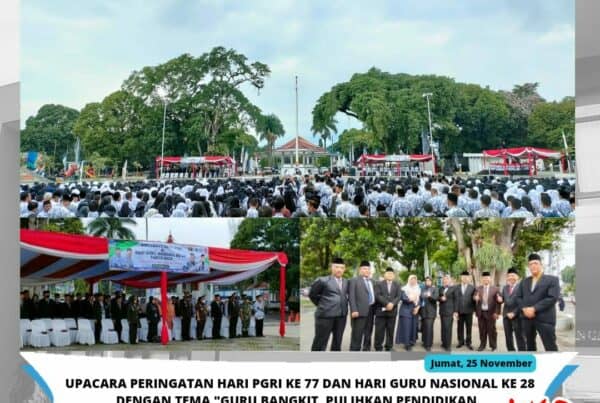 BNNK Garut Hadiri Hari PGRI Ke-77 dan Hari Guru Nasional Ke-28