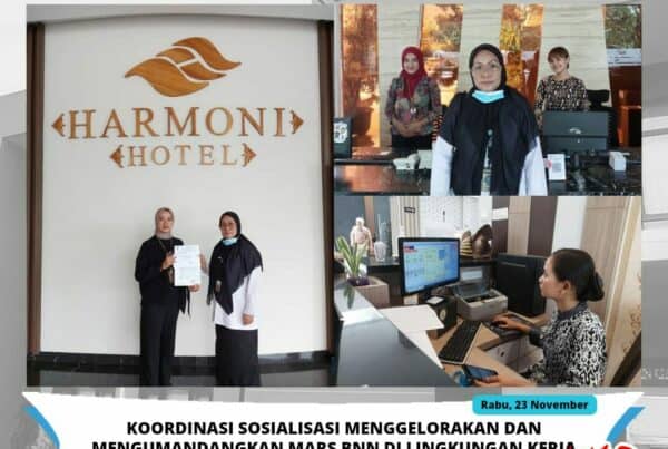 Kumandangkan Mars BNN di Lingkungan Kerja Swasta Kumandangkan Mars BNN di Lingkungan Kerja Swasta