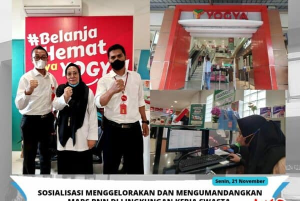 BNNK Garut Gelorakan Mars BNN di Lingkungan Swasta