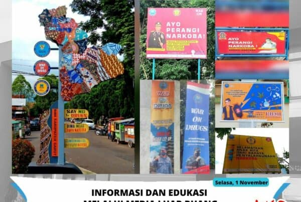 Informasi dan Edukasi BNNK Garut Melalui Media Luar Ruang Tahun 2022