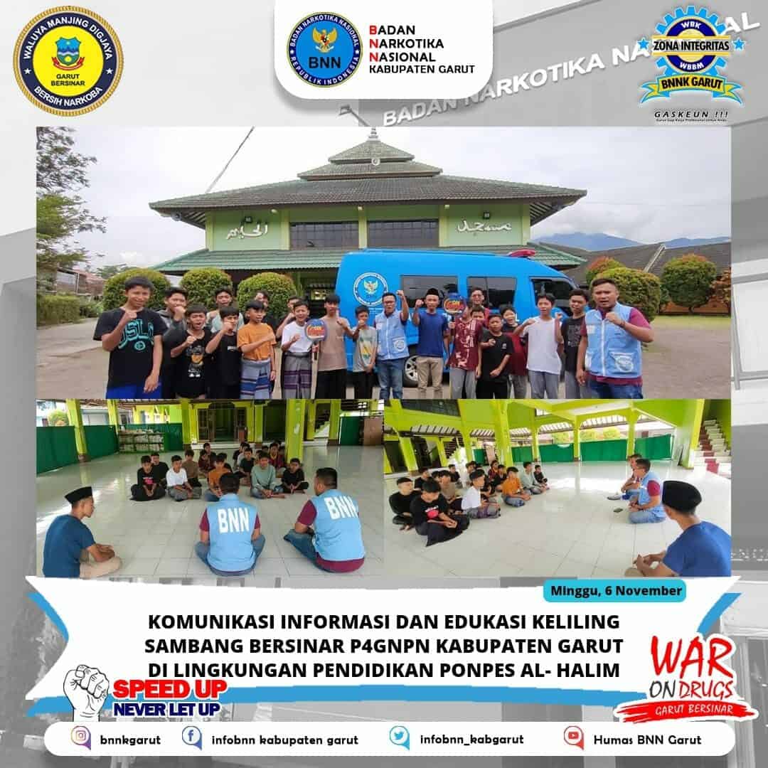 Gelar Giat IE BNNK GARUT Sambangi Ponpes Al Halim Gelar Giat IE BNNK GARUT Sambangi Ponpes Al Halim