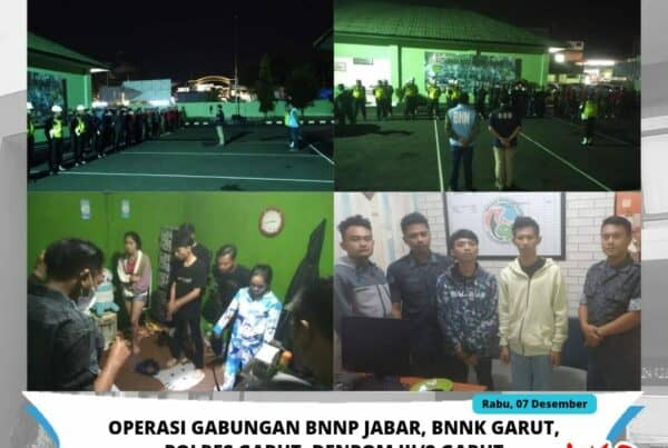 BNNK Garut Gelar Operasi Gabungan P4GN BNNK Garut Gelar Operasi Gabungan