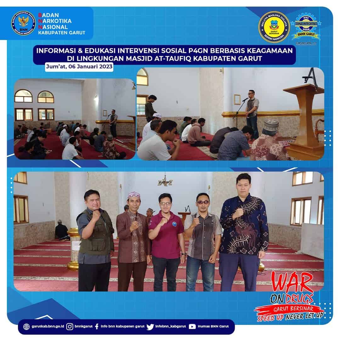 BNNK Garut Gelar IE Intervensi Sosial P4GNPN Berbasis Keagamaan BNNK Garut Gelar IE Intervensi Sosial P4GNPN Berbasis Keagamaan