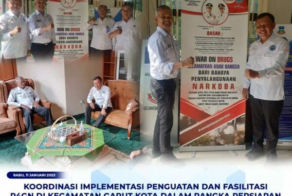 BNNK Garut Gelar Penguatan dan Fasilitasi P4GN di Kecamatan Garut Kota