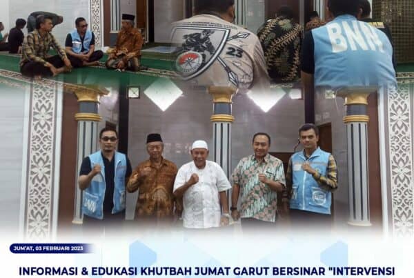 Gelar Intervensi Sosial Berbasis Keagamaan, BNNK Garut Perkuat P4GNPN