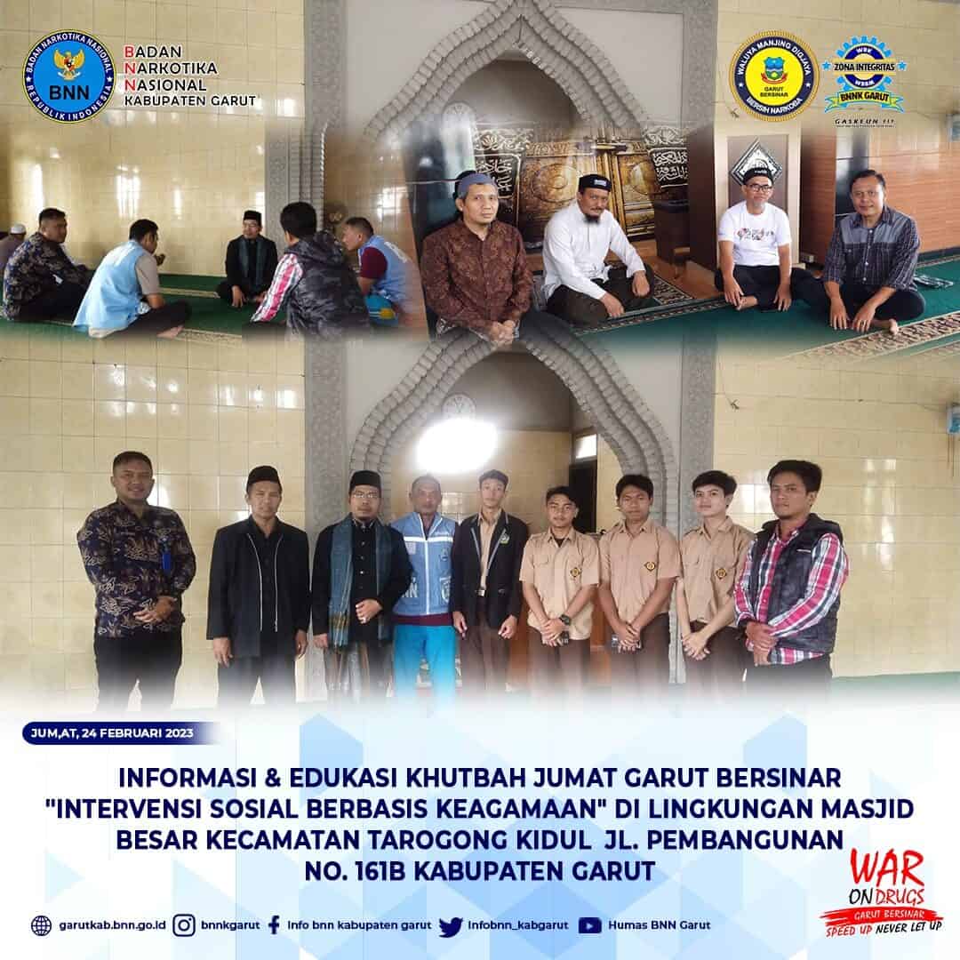 BNNK Garut Gelar Intervensi Sosial Berbasis Keagamaan BNNK Garut Gelar Intervensi Sosial Berbasis Keagamaan