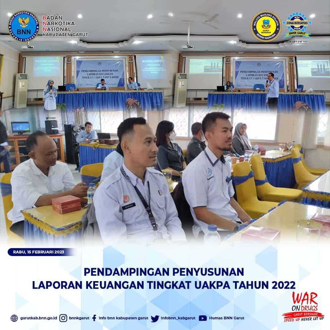BNNK Garut Hadiri Pendampingan Penyusunan LK Tingkat UAKPA Tahun 2022 BNNK Garut Hadiri Pendampingan Penyusunan LK Tingkat UAKPA Tahun 2022