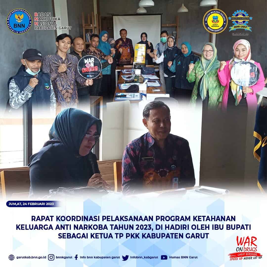 Perkuat Advokasi, BNNK Garut Gelar Rakor Ketahanan Keluarga Anti Narkoba Perkuat Advokasi, BNNK Garut Gelar Rakor Ketahanan Keluarga Anti Narkoba