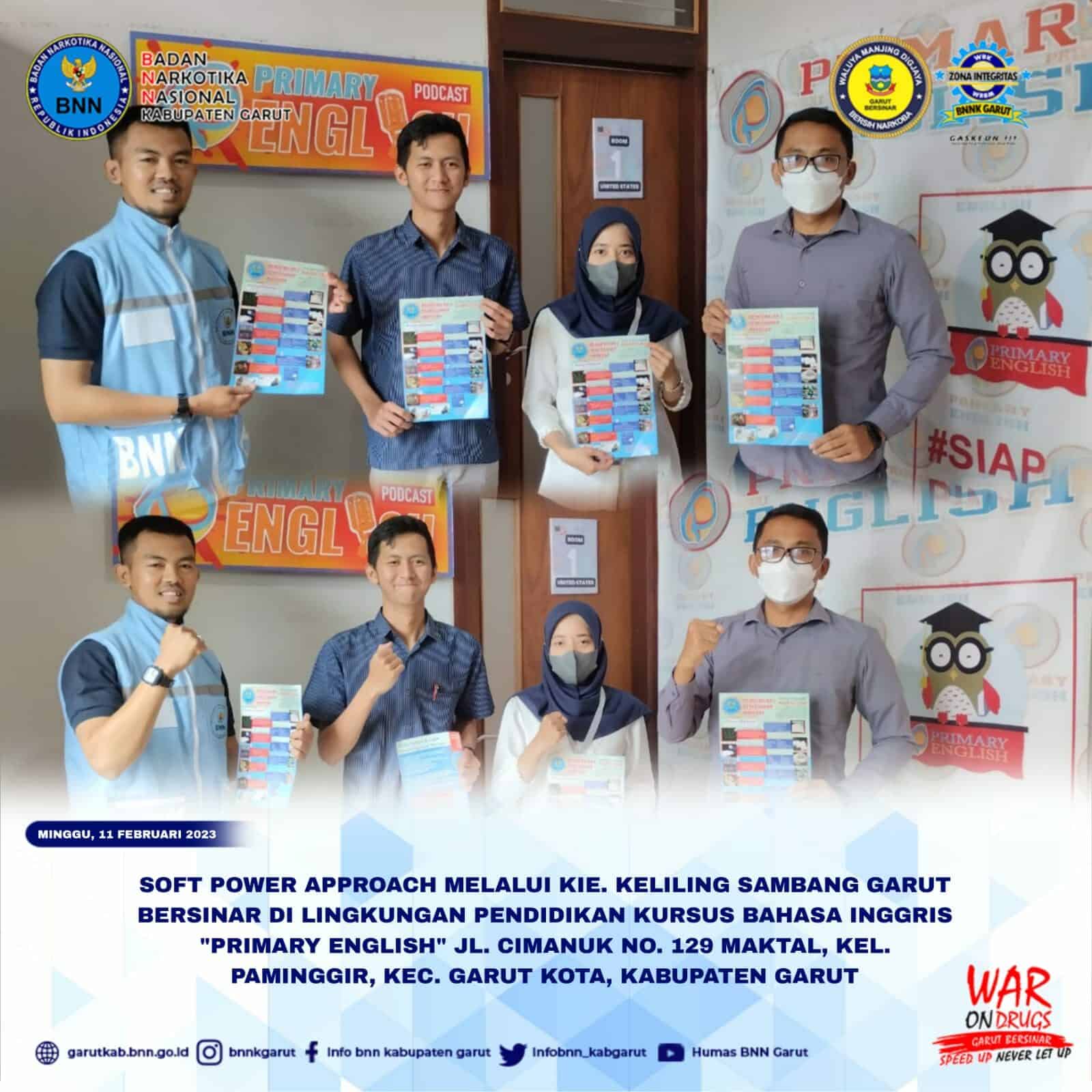 BNNK Garut Laksanakan Soft Power Approach Melalui KIE Keliling Sambang Garut BERSINAR BNNK Garut Laksanakan Soft Power Approach Melalui KIE Keliling Sambang Garut BERSINAR