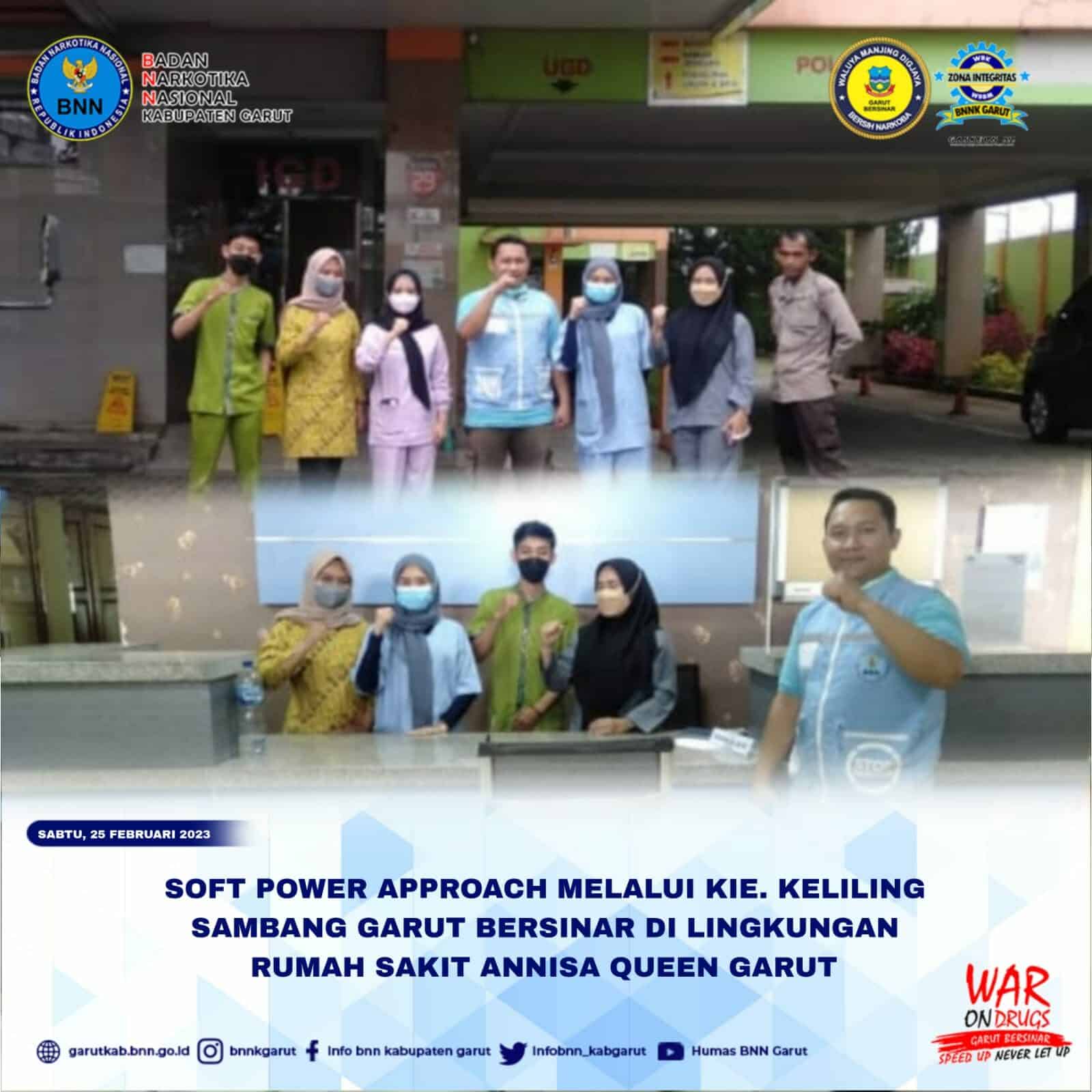 BNNK Garut Gelar Soft Power Approach Melalui KIE. Keliling Sambang Garut BERSINAR BNNK Garut Gelar Soft Power Approach Melalui KIE. Keliling Sambang Garut BERSINAR