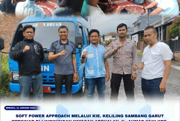 Guna Implementasi Soft Power Approach, BNNK Garut Gelar KIE. Keliling Sambang Garut BERSINAR