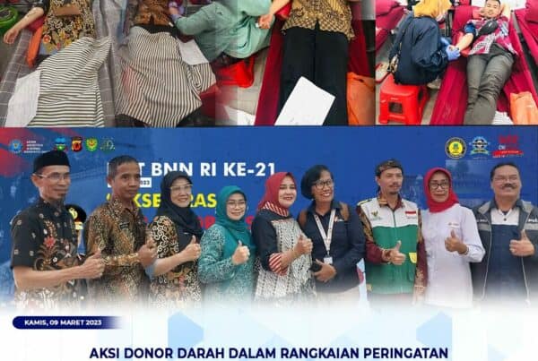 Sambut HUT BNN RI Ke-21, BNNK Garut Gelar Aksi Donor Darah