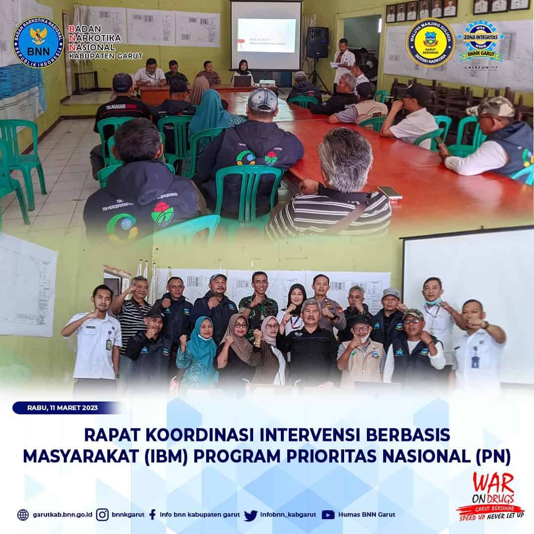 BNNK Garut Adakan Rapat Koordinasi Intervensi Berbasis Masyarakat (IBM) Program Prioritas Nasional (PN) BNNK Garut Adakan Rapat Koordinasi Intervensi Berbasis Masyarakat (IBM) Program Prioritas Nasional (PN)